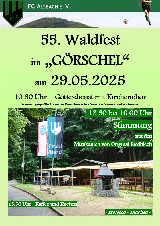 Görschelfest an Christi Himmelfahrt –
