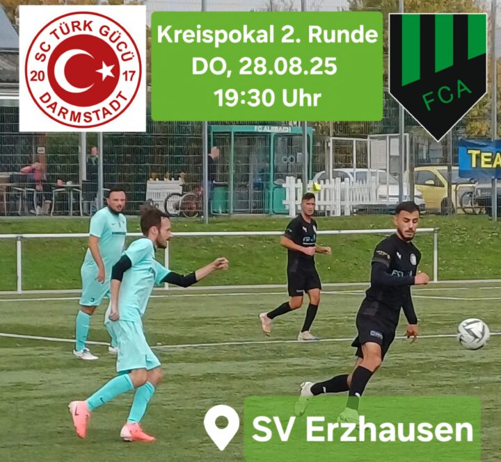 Zweite “Englische Woche” mit D-Liganachholspiel gegen Gräfenhausen und Pokalspiel bei Türk Gücü