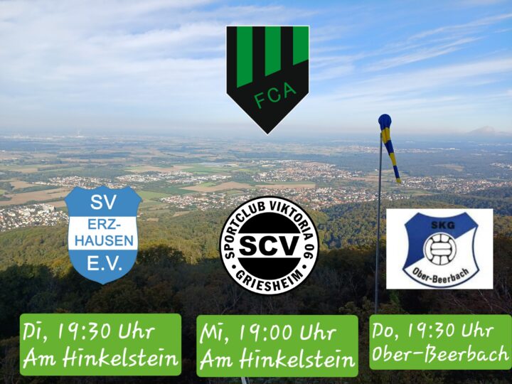 Erste “englische Woche” der FCA-Aktiventeams mit drei Spielen in drei Tagen