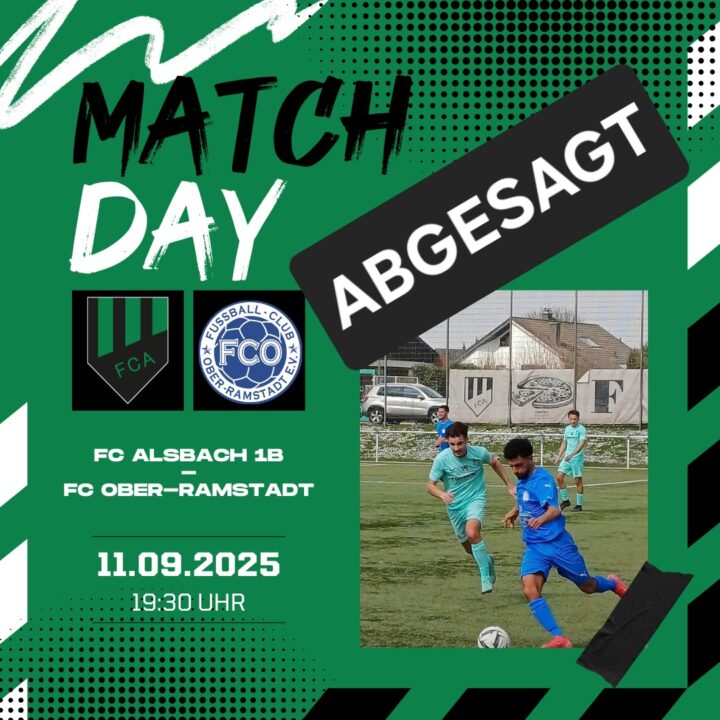 Abmeldung der 1b-Herrenmannschaft des FC Alsbach